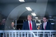 Former President Donald Trump Criminal Fraud Trial in New York, United States - 15 Apr 2024