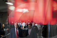 Former President Donald Trump Criminal Fraud Trial in New York, United States - 15 Apr 2024