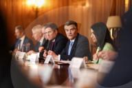 Claire Coutinho and Mark Harper host electric vehicle roundtable