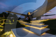 Boeing 737 turned into holiday villa for high flyers