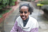 Elite cyclist Trhas Tesfay to lead London race while living in asylum hotel