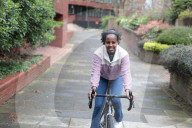 Elite cyclist Trhas Tesfay to lead London race while living in asylum hotel