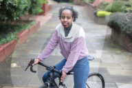 Elite cyclist Trhas Tesfay to lead London race while living in asylum hotel
