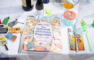 The Empty Seder Table Installation "Bring Them Home Now" event at Richmond Terrace, Whitehall, London, UK.