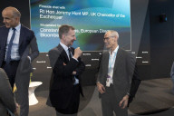 Jeremy Hunt UK Chancellor of the Exchequer visits NYC
