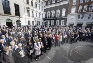 PC Yvonne Fletcher Memorial Service in London, UK.