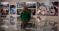 IWM Imperial War Museum - Storyteller: Photography by Tim Hetherington exhibition at the IWM Imperial War Museum, London, UK.