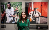 IWM Imperial War Museum - Storyteller: Photography by Tim Hetherington exhibition at the IWM Imperial War Museum, London, UK.