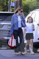 *EXCLUSIVE* Olivia Wilde and daughter Daisy enjoy a sunny Studio City stroll