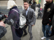 Tommy Robinson AKA Stephen Yaxley Lennon attends Westminster Magistrate's Court, London, UK.