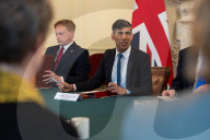 The Prime Minister Rishi Sunak chairs the Illegal Migration Operations Committee