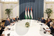 Foreign Secretary David Cameron visits Tajikistan