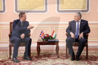Foreign Secretary David Cameron visits Tajikistan