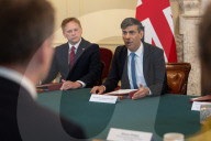 The Prime Minister Rishi Sunak chairs the Illegal Migration Operations Committee