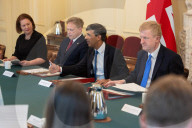 The Prime Minister Rishi Sunak chairs the Illegal Migration Operations Committee