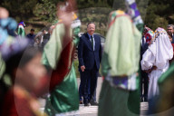 Foreign Secretary David Cameron visits Tajikistan