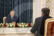 Foreign Secretary David Cameron visits Tajikistan