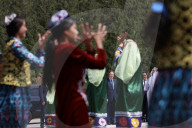 Foreign Secretary David Cameron visits Tajikistan