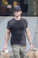 *EXCLUSIVE* Chace Crawford goes grocery shopping at Lazy Acres Market