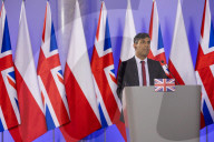 The Prime Minister Rishi Sunak visits the Polish Prime Minister Donald Tusk
