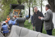 Foreign Secretary David Cameron visits Kyrgyzstan Day 2