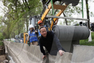 Foreign Secretary David Cameron visits Kyrgyzstan Day 2