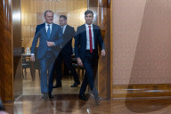 The Prime Minister Rishi Sunak visits the Polish Prime Minister Donald Tusk