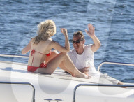EXCLUSIVE: *NO DAILYMAIL ONLINE* Jason Donovan Enjoys A Day On Sydney Harbour Aboard A Luxury Yacht, Soaking Up The Sun And A Few Drinks With His Daughter Jemma - 24 Apr 2024