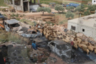 Fear and mourning inside the West Bank villages where Israeli settlers went on the rampage