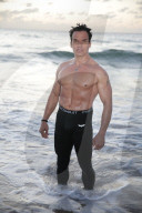 *EXCLUSIVE* Age-Defying Antonio Sabato Jr. Stuns with Ripped Physique on Coogee Beach!