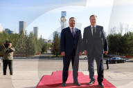 Foreign Secretary David Cameron visits Kazakhstan