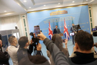 Foreign Secretary David Cameron visits Kazakhstan