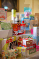 Mrs Murty hosts 'Buy Women Built' afternoon tea