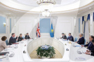 Foreign Secretary David Cameron visits Kazakhstan