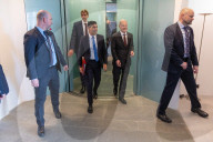 The Prime Minister Rishi Sunak holds a joint press conference