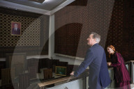Foreign Secretary David Cameron visits Turkmenistan