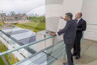 The Prime Minister Rishi Sunak holds a joint press conference