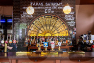 Taylor Swift fans flock to London pub apparently referenced on new album.
Black Dog in Vauxhall, London, UK.