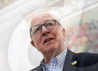 Denis MacShane, former Labour minister, talk and book launch at an FPA event, The Royal Overseas League, London, UK.