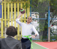 Sadiq Khan, Labour’s Mayor of London, on the campaign trail at the  BIGKID Foundation in Brixton, London, UK.