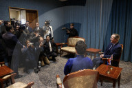 Foreign Secretary David Cameron visits Mongolia