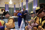 Foreign Secretary David Cameron visits Mongolia