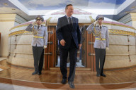 Foreign Secretary David Cameron visits Mongolia