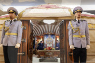 Foreign Secretary David Cameron visits Mongolia