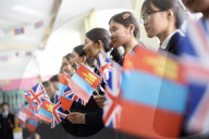 Foreign Secretary David Cameron visits Mongolia