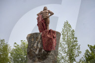 A lost astronaut, looted treasure and a hit naked Turk: the 60th Venice Biennale - in pictures