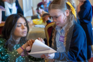 The Prime Minister's wife Akshata Murty hosts Lessons at 10 with The National Theatre