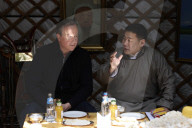 Foreign Secretary David Cameron visits Mongolia