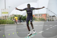 (SP)BENIN-COTONOU-ROLLER SKATING COMPETITION