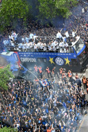 (SP)ITALY-MILAN-FOOTBALL-SERIE A-INTER-CELEBRATION